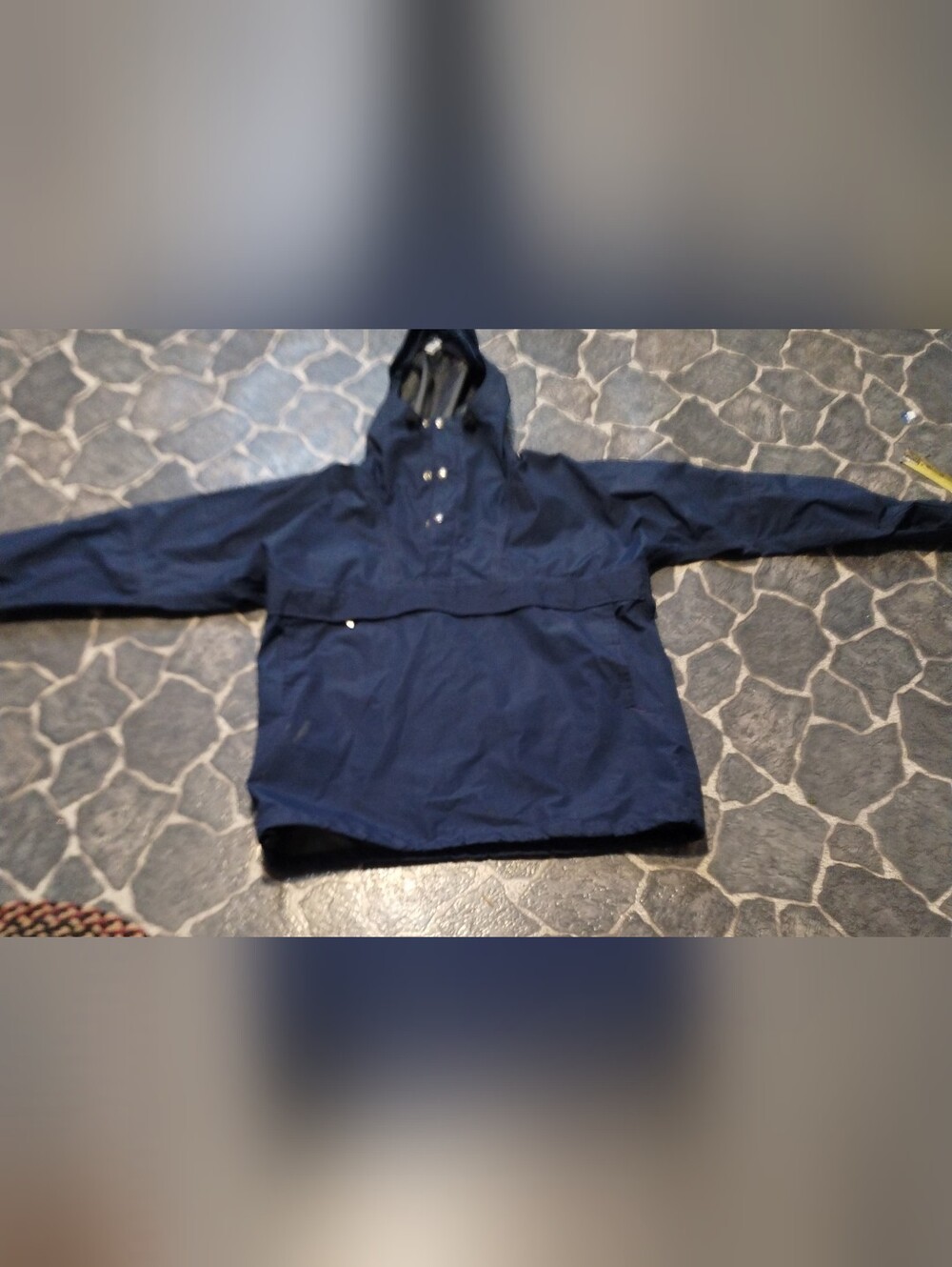 The North Face men's navy blue Anorak Goretex winter coat size XL VINTAGE 80s